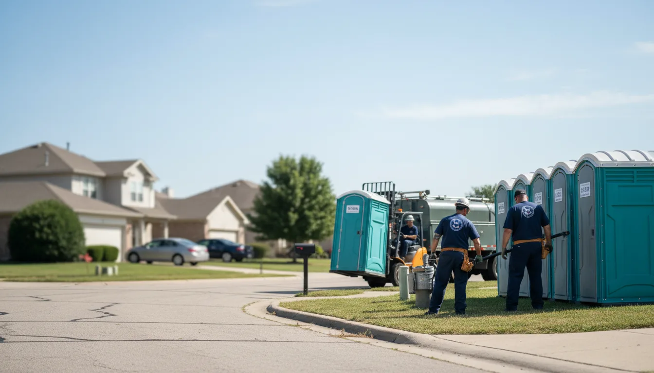 Porta Potty Rental in Shobonier, IL near me
